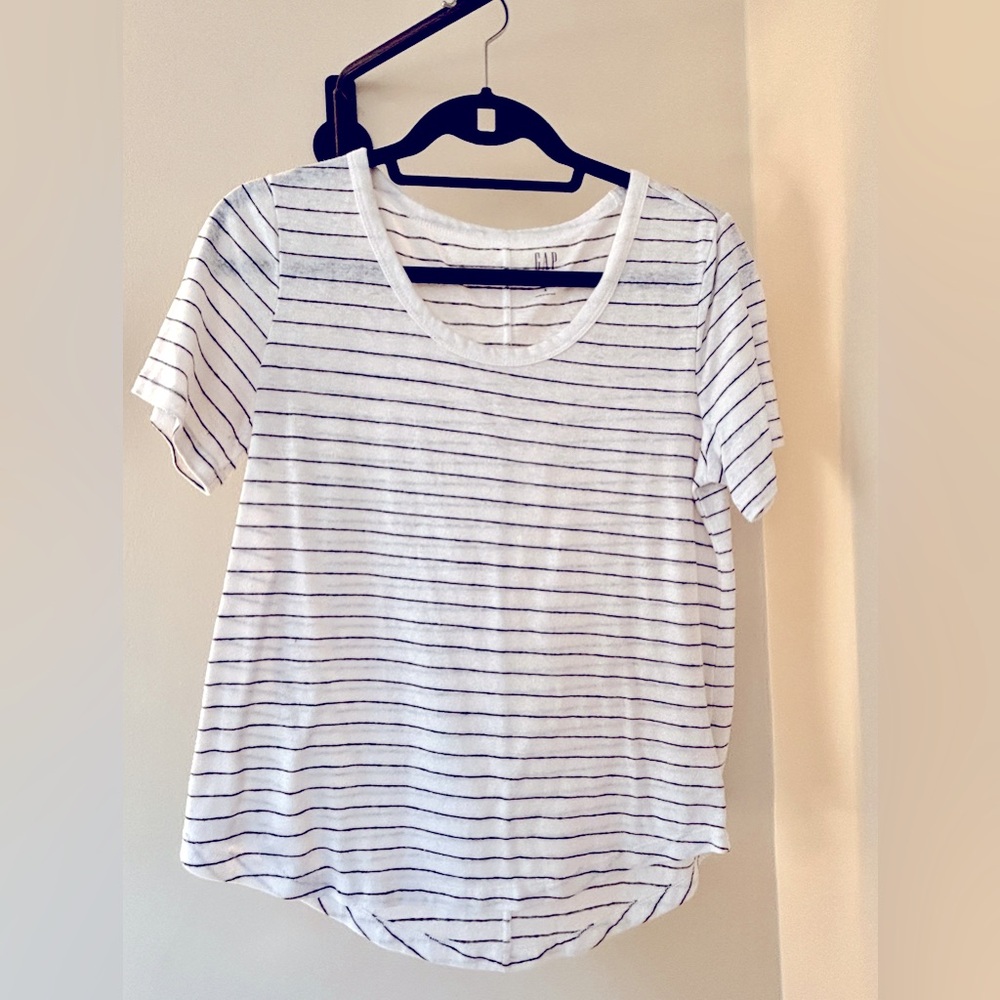 Gap linen-blend T Short sleeves size S